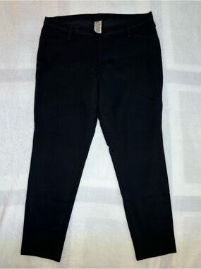 Faded Glory Black pull on Jeggings with pockets, size XXL 20